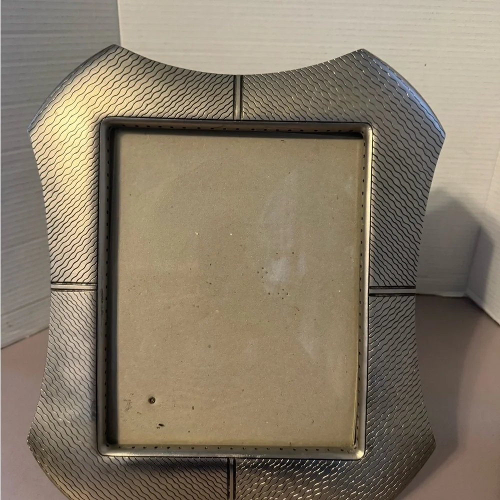 Vintage Pewter Photo Frame